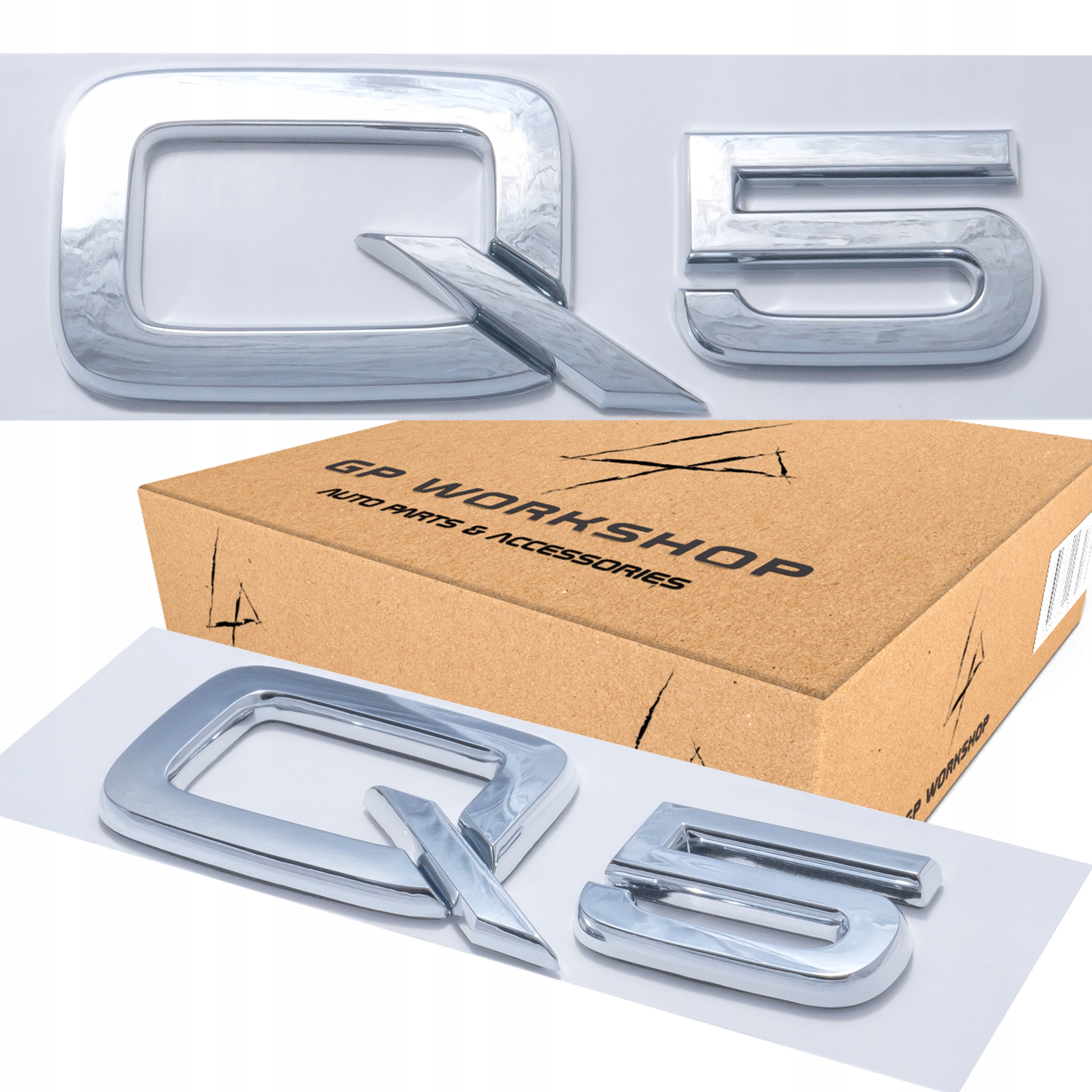 

Emblemat Audi Q5 Znaczek Logo Klapa Bagażnika Tył