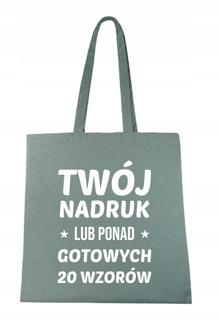 

Eco Torba Na Zakupy Z Własnym Nadrukiem Bawełniana