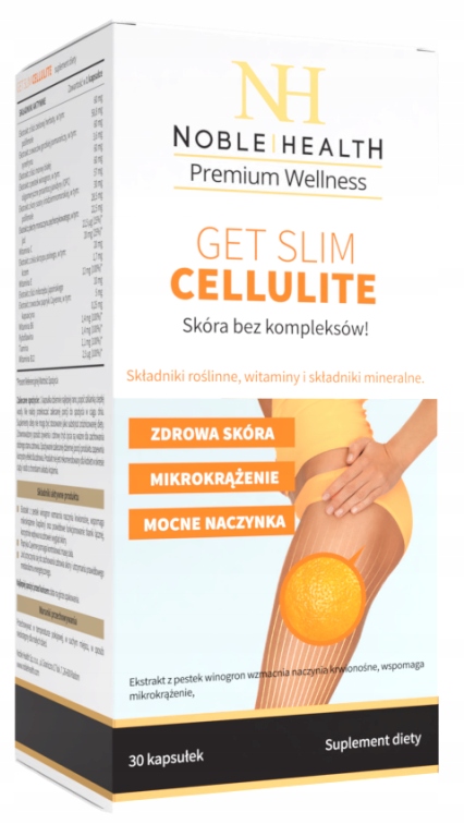 

Get Slim Cellulite Jędrna Gładka Skóra 30 kaps
