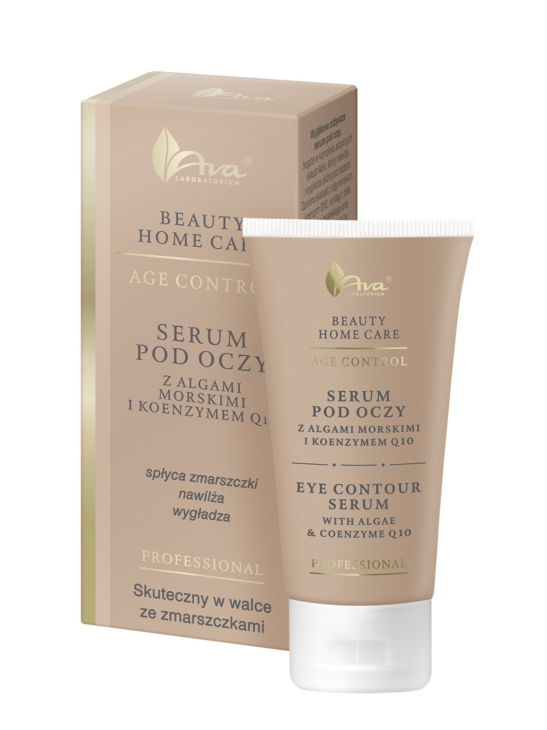 AVA BEAUTY HOME CARE SERUM POD OCZY Z ALGAMI + Q10