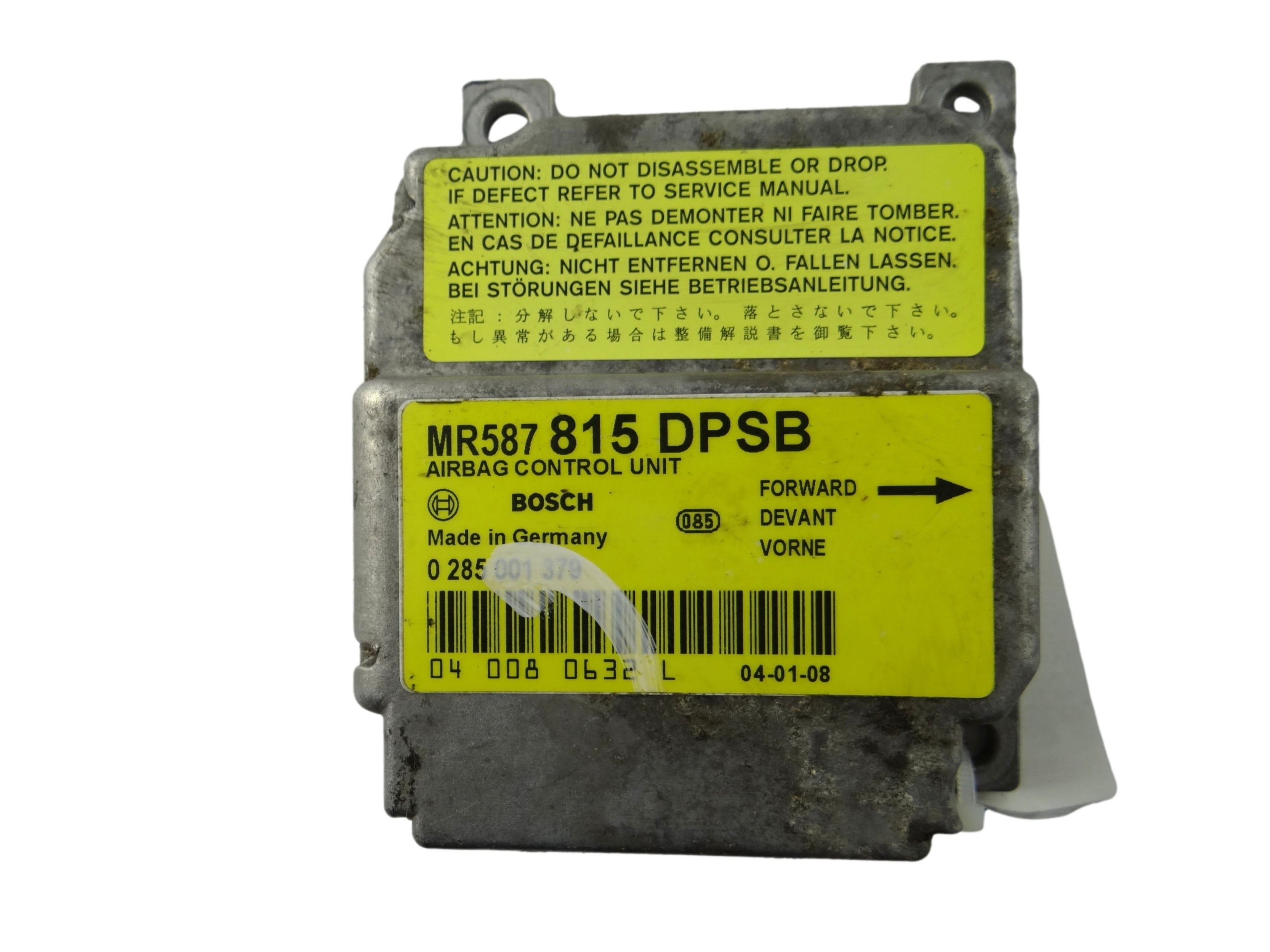 module SENSOR airbag MITSUBISHI SPACE STAR MR587815DPSB