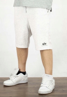 Kraťasy Alpha Industries Basic Small Logo II 156367 šedé