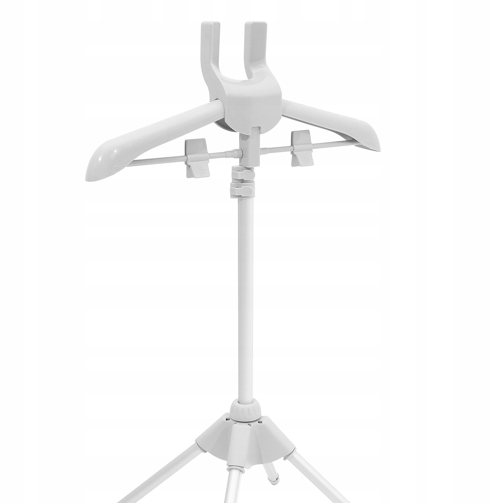 TELESKOPOWY SKŁADANY WIESZAK NA UBRANIA DO PRASOWANIA PAROWEGO