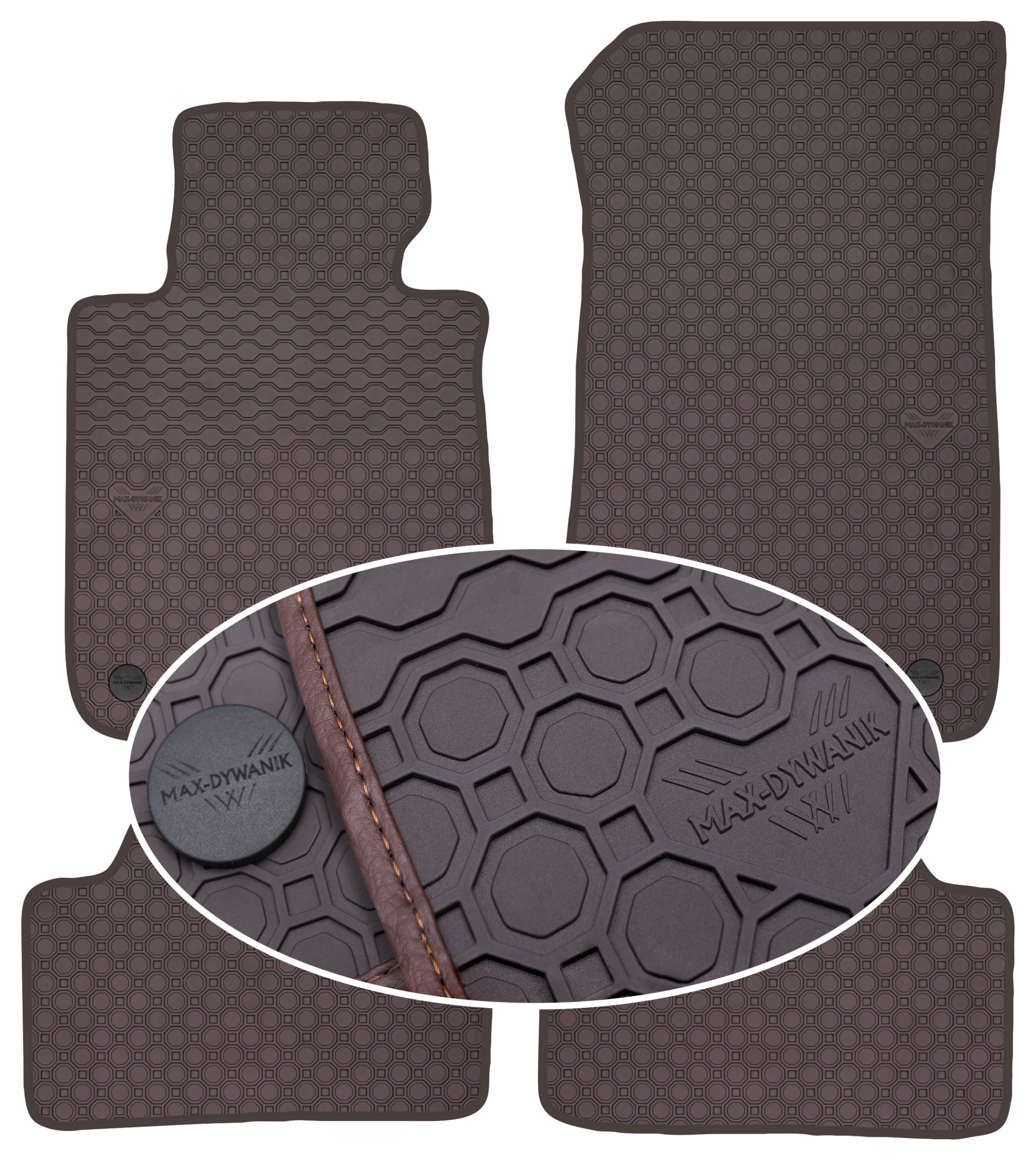 Bmw 1 E81 E82 E87 2004-2011 Koberce Hnedé