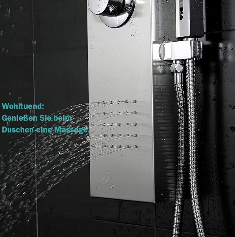 ELBE RNP-W04 PANEL PRYSZNICOWY CHROMOWANY Marka bez marki