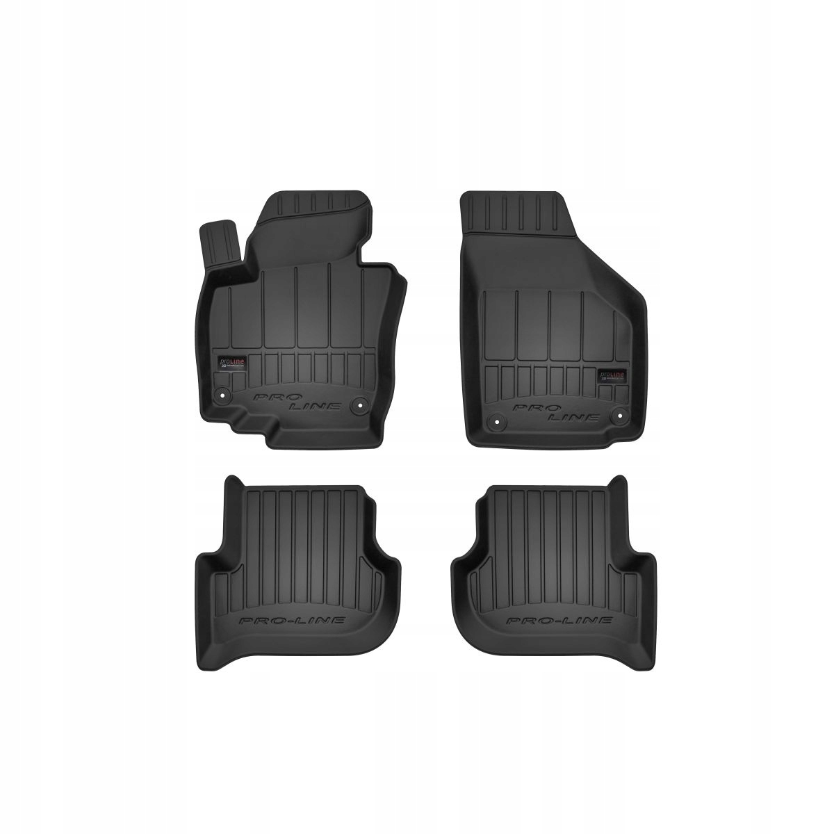 Škoda Yeti 05.09-12.17 Crossover gumové koberčeky F sada pre vodiča #35