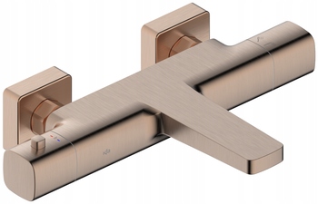 Kfa Termostatická Vaňová Batéria, Nástenná Malaga, Brushed Rose Gold Pvd