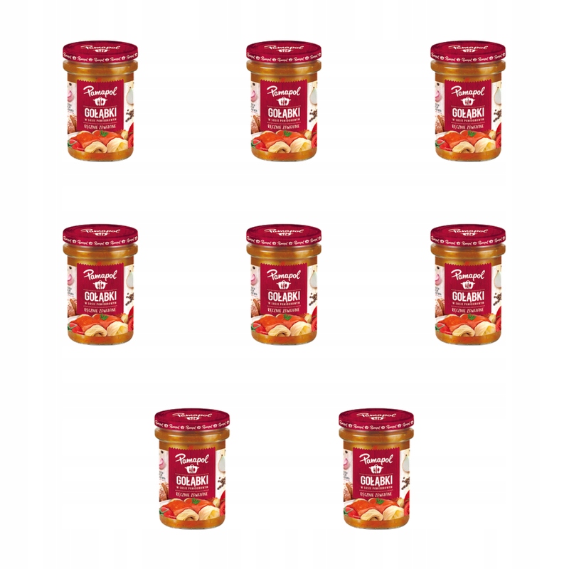 Pamapol – Holubičky v rajčatové omáčce ručně zabalené 500 g X8