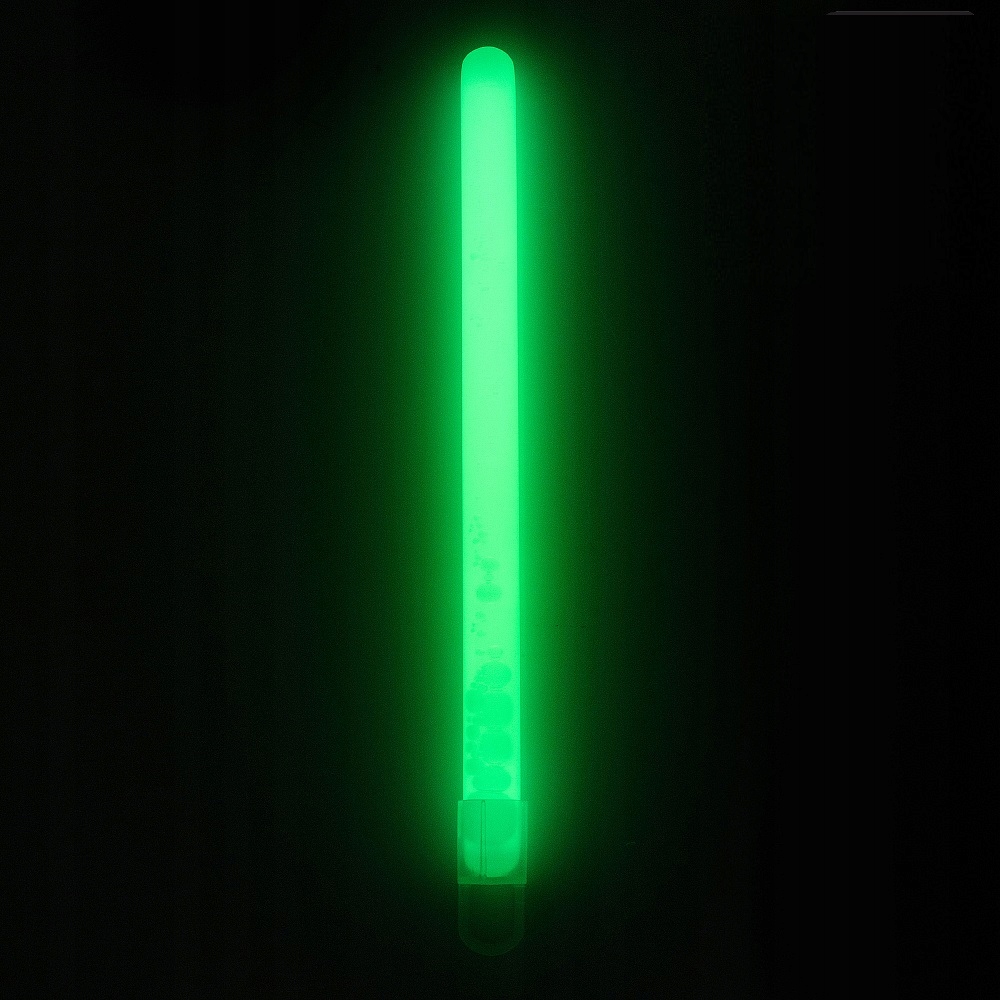 ŚWIATŁO CHEMICZNE ŚWIETLIK LIGHTSTICK GLOWSTICK M-TAC DUŻE 15CM 24H ZIELONE Model Lightstick Green