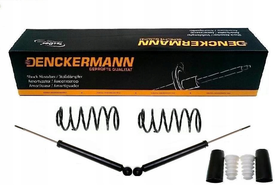 Tlumiče Pružiny Hyundai Getz Zadní Sada Kryty