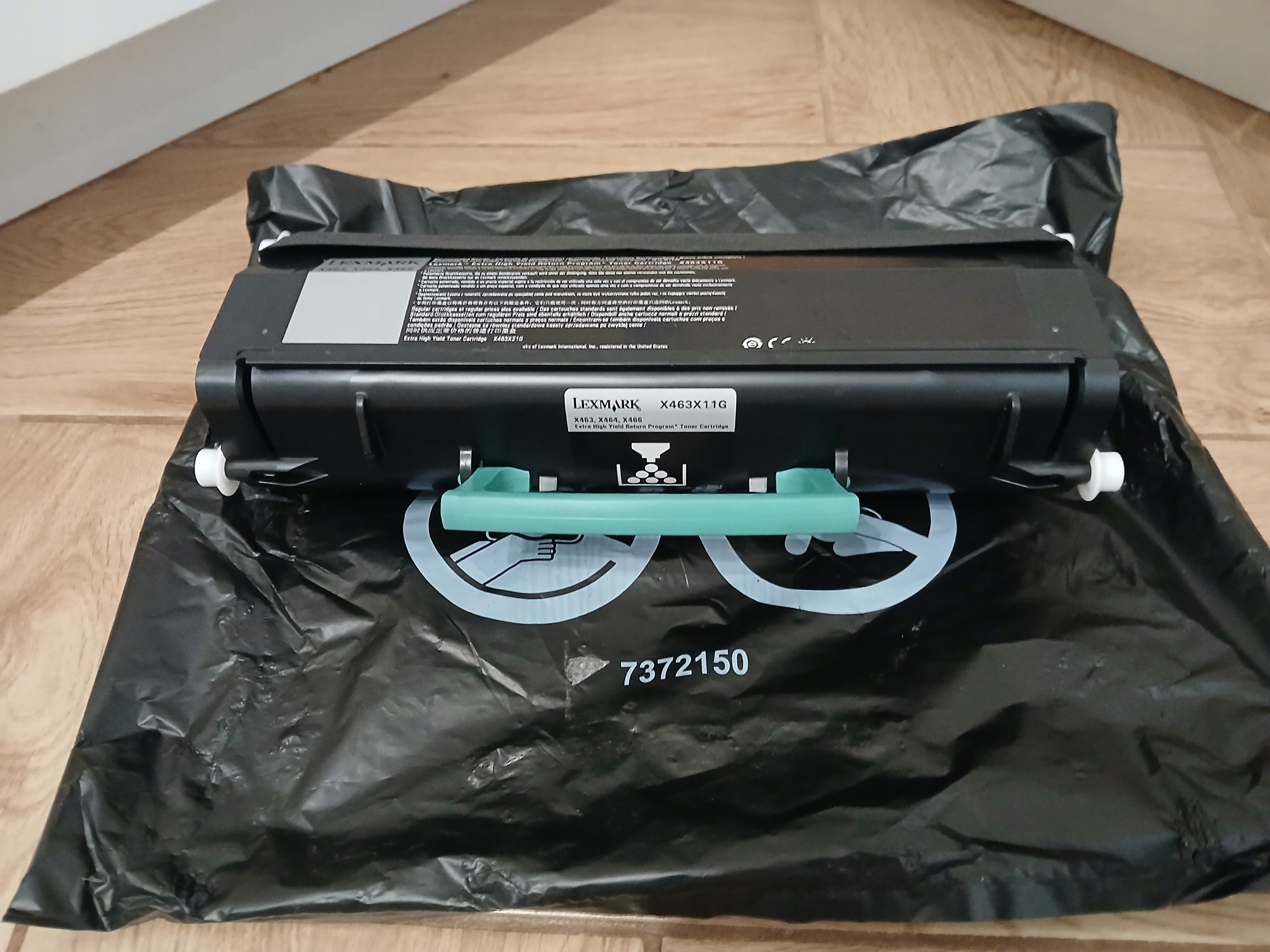 Toner Lexmark X463X11G čierny Originál X463 X464 X466