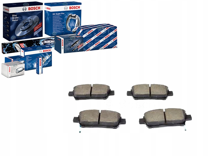 Sada Brzdových Destiček Bosch 446513050 446552