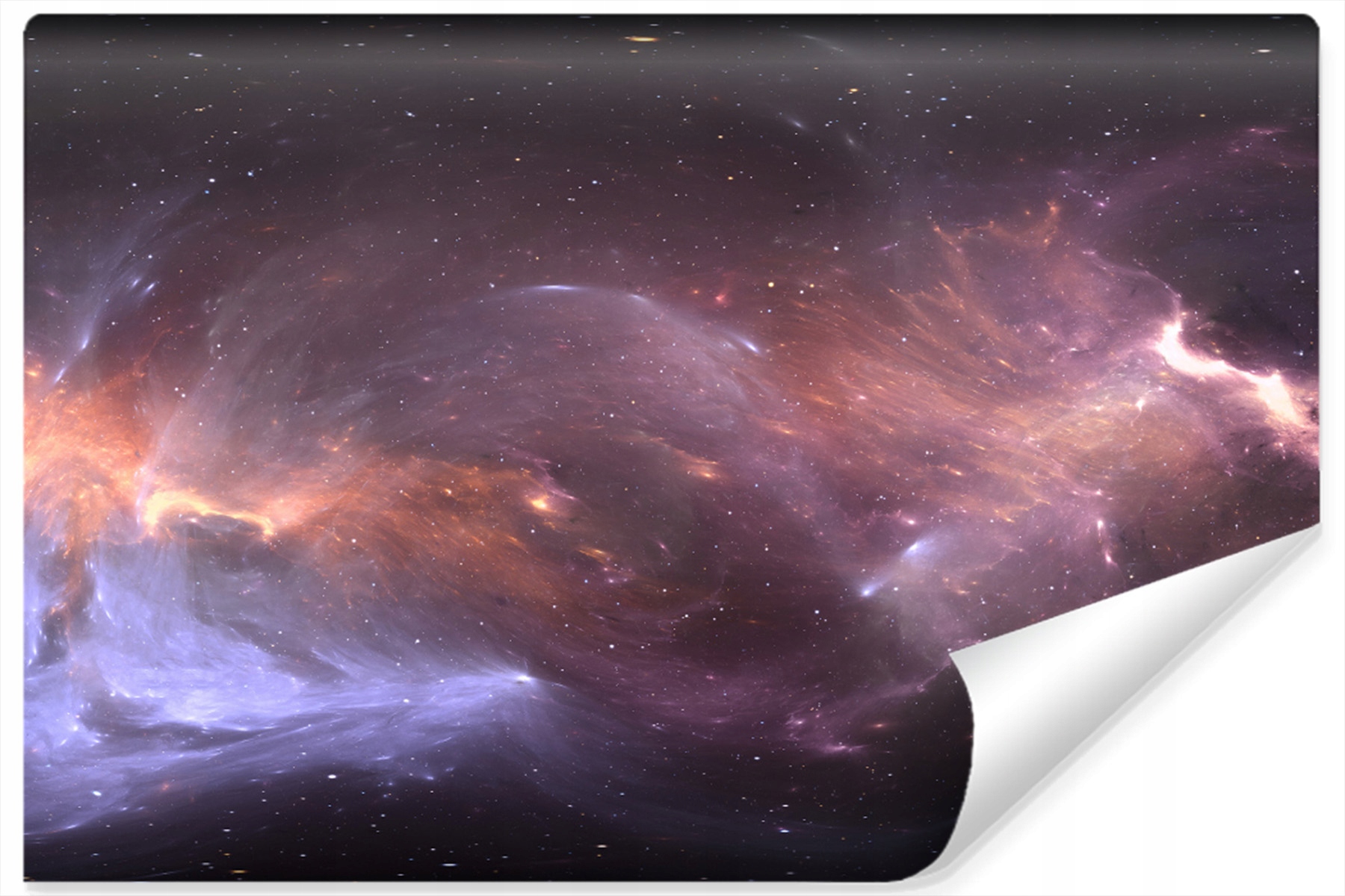 Fototapeta Vesmírná mlhovina Hvězdy 3D 90x60