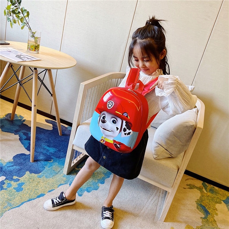 PSI PATROL PAW Marshall plecak lekki czerwony Waga produktu z opakowaniem jednostkowym 0.15 kg