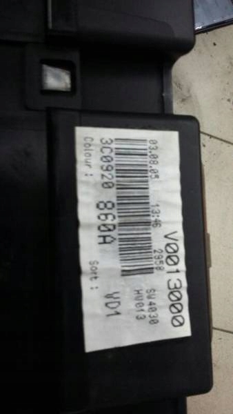 dials 3C0920860A VW PASSAT B6