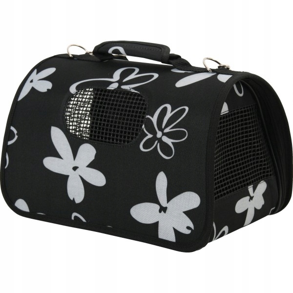 

Zolux Transporter torba Flowers pies kot czarny L