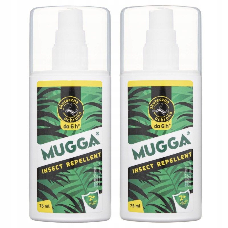 

Spray 9,5% Deet na kleszcze i komary zestaw x2