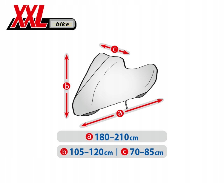 PROFESJONALNY całoroczny POKROWIEC NA ROWER XXL Kod producenta 5-3891