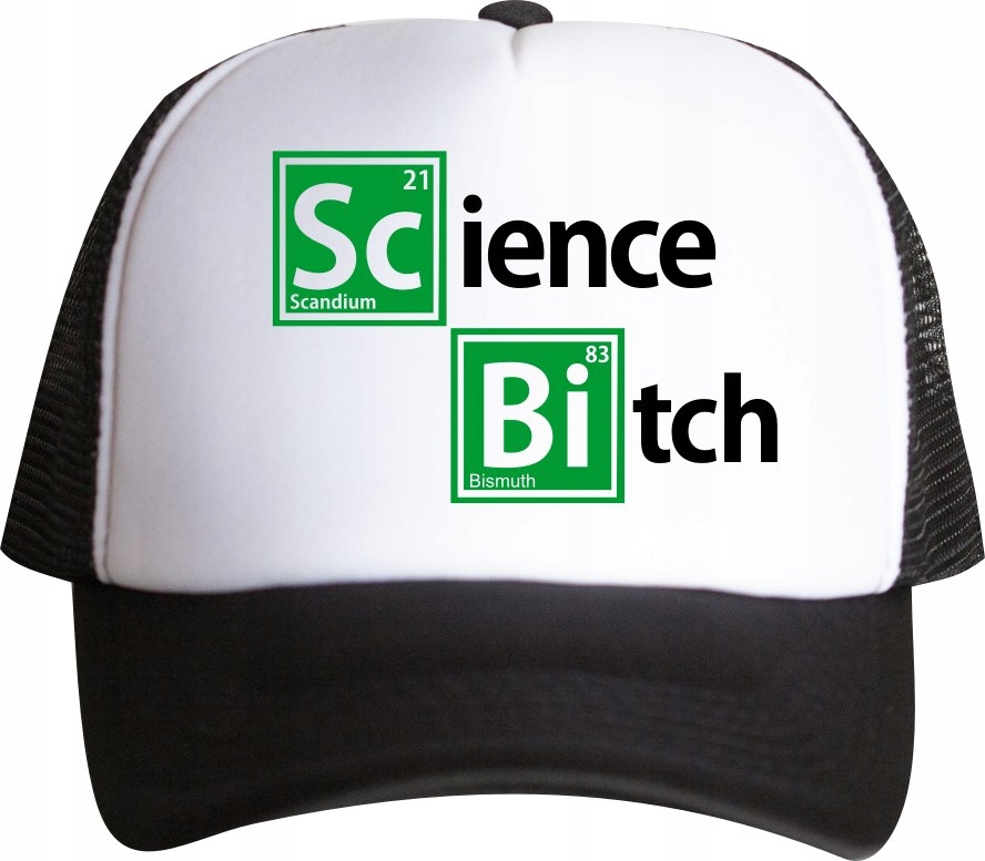 

Science Bitch ,czapka z daszkiem trucker