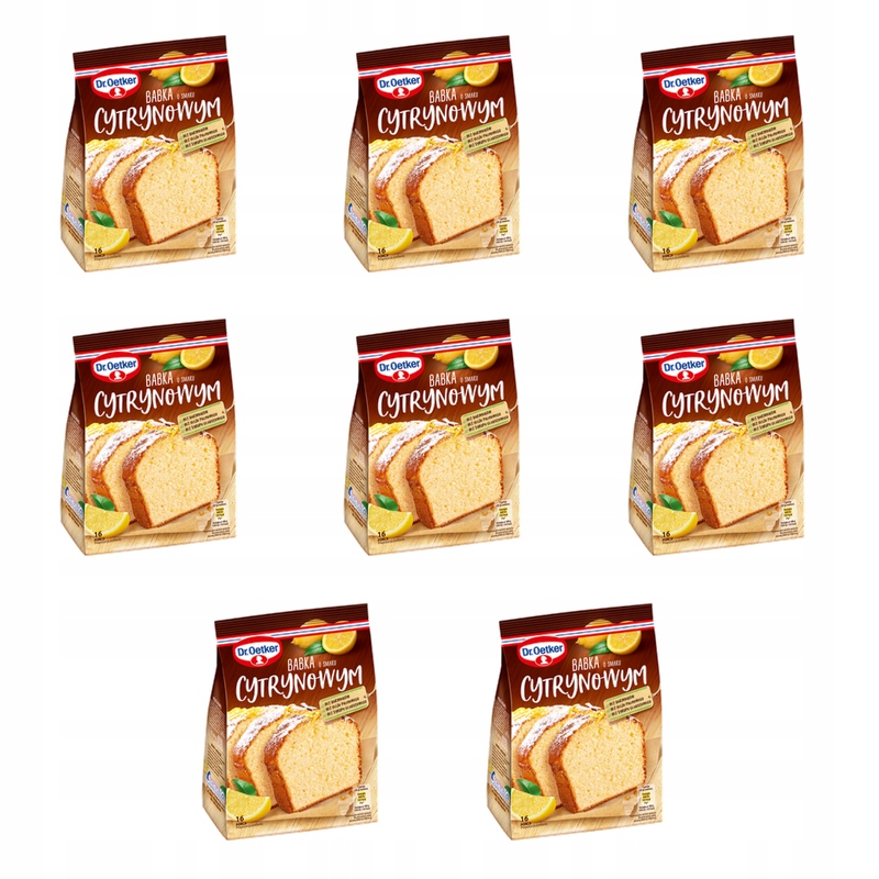 Dr. Oetker Bábovka s citronovou příchutí 375 g X8