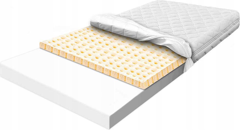 Priedušný matrac 100x190 s latexovou penovou vrchnou vrstvou H1 H2 s hrúbkou 8 cm