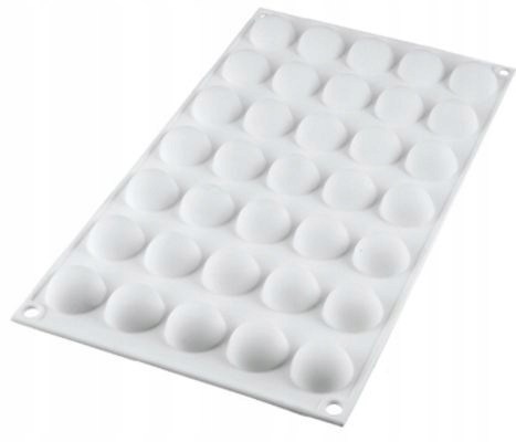 Silikonová forma Kule 26 mm Polokoule Kopule Silikomart