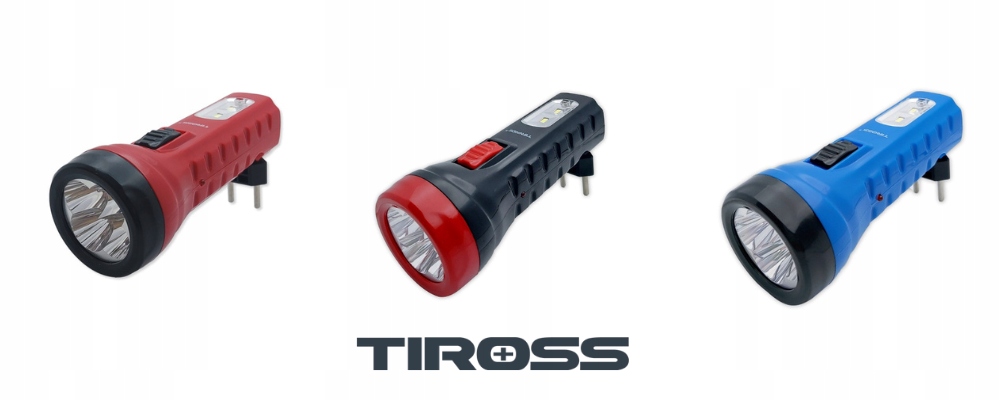 Latarka ręczna tiross ts-2227 ładowalna EAN (GTIN) 5901698508586