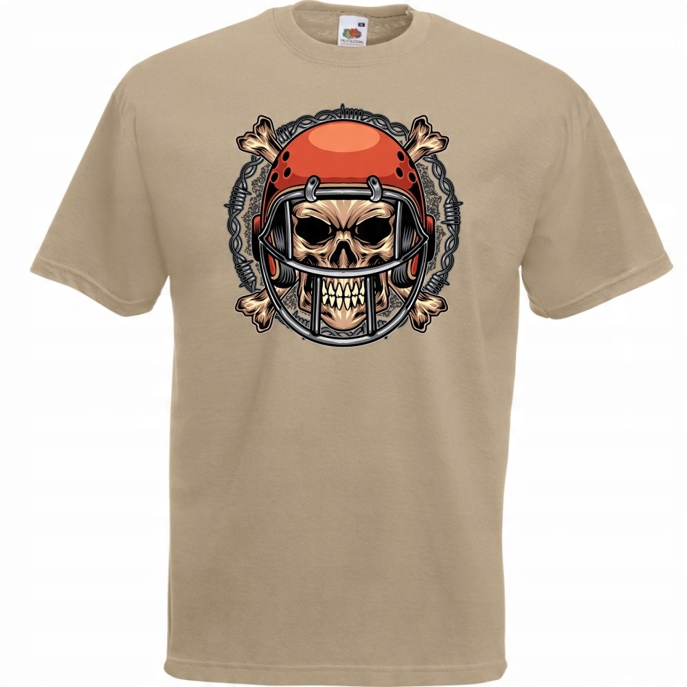 

Koszulka motocykl motocyklista czaszka M khaki