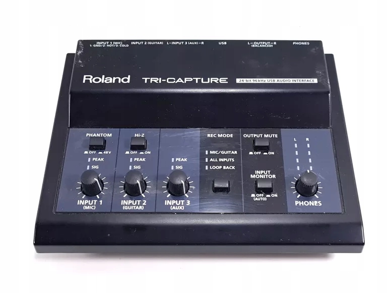 INTERFEJS ROLAND TRI-CAPTURE UA-33