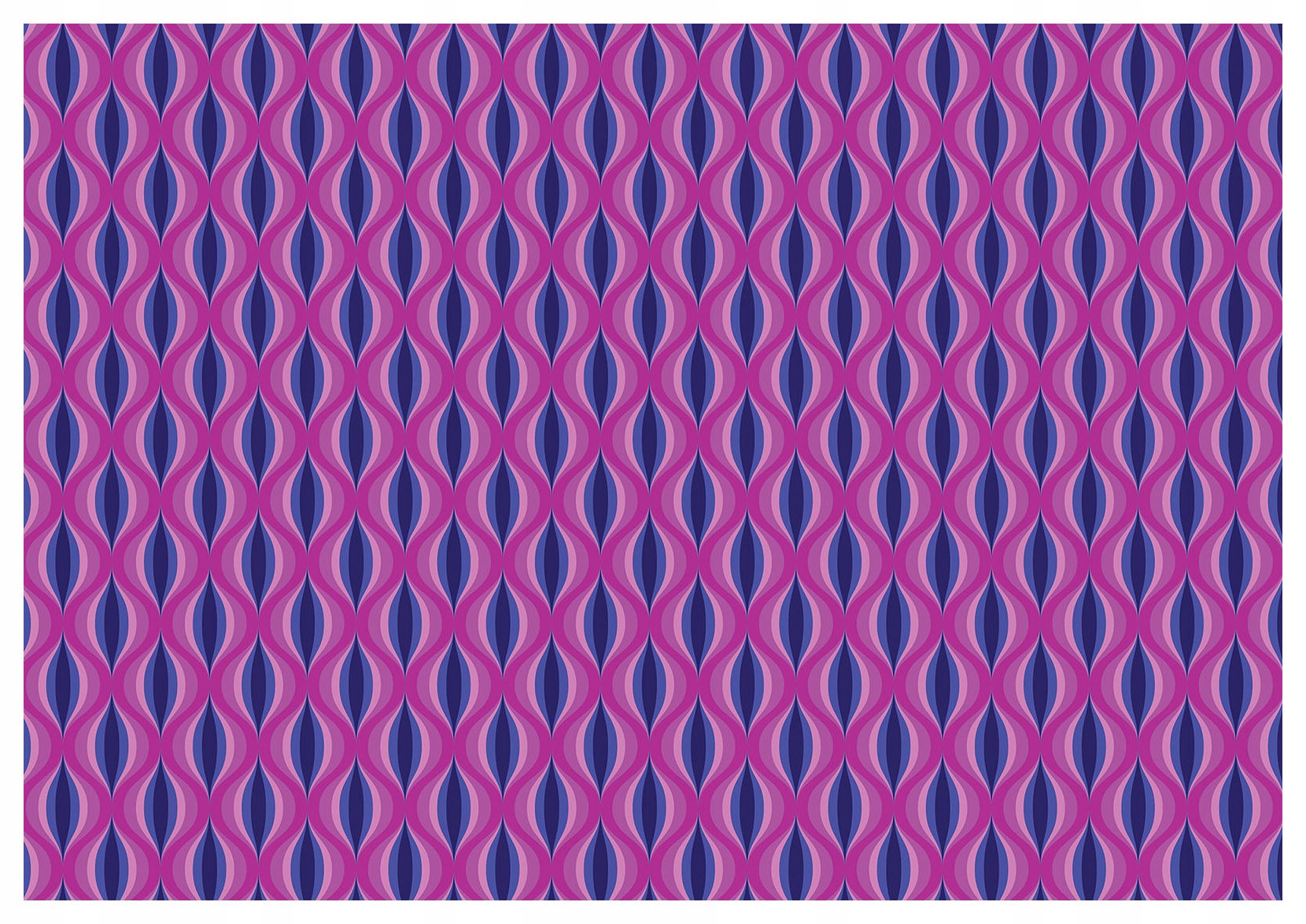 Tapeta Retro Geometrická Abstrakcia Fialová-Modrá vinylová 208x146 lepidlo