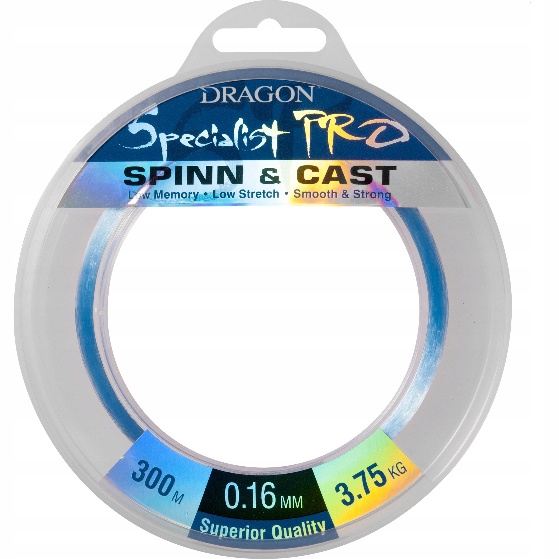 

Żyłka Spinningowa Dragon Specialist 0,18 MM 300 M