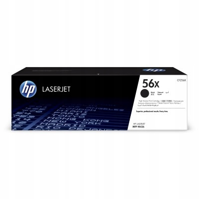 Hp 56X High Yield Black Original Lj Toner, CF256X CF256X