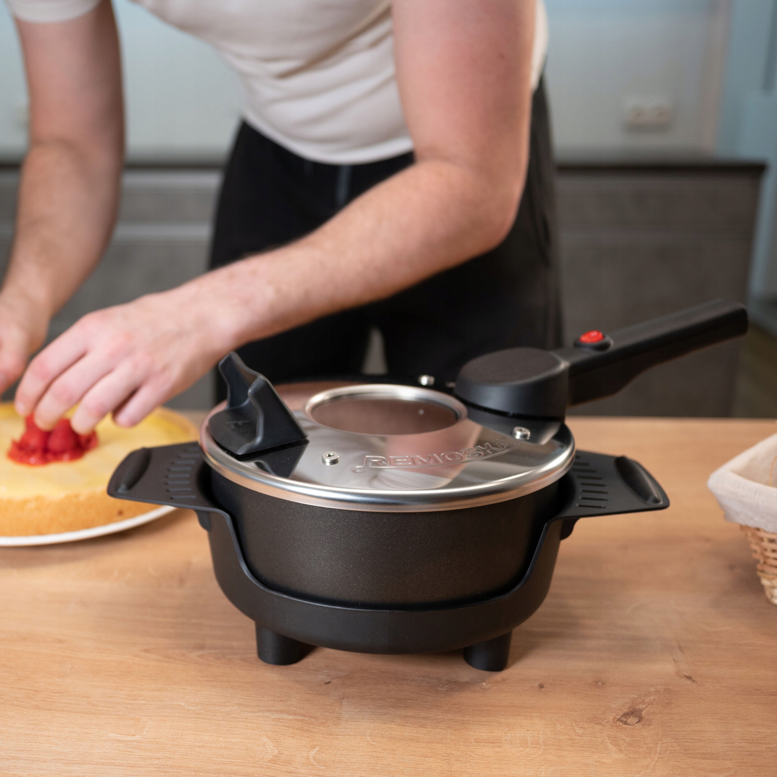 REMOSKA Prima Glass P31F/01 Prodiż Elektryczny do Pieczenia 2 l Pojemność 2 l