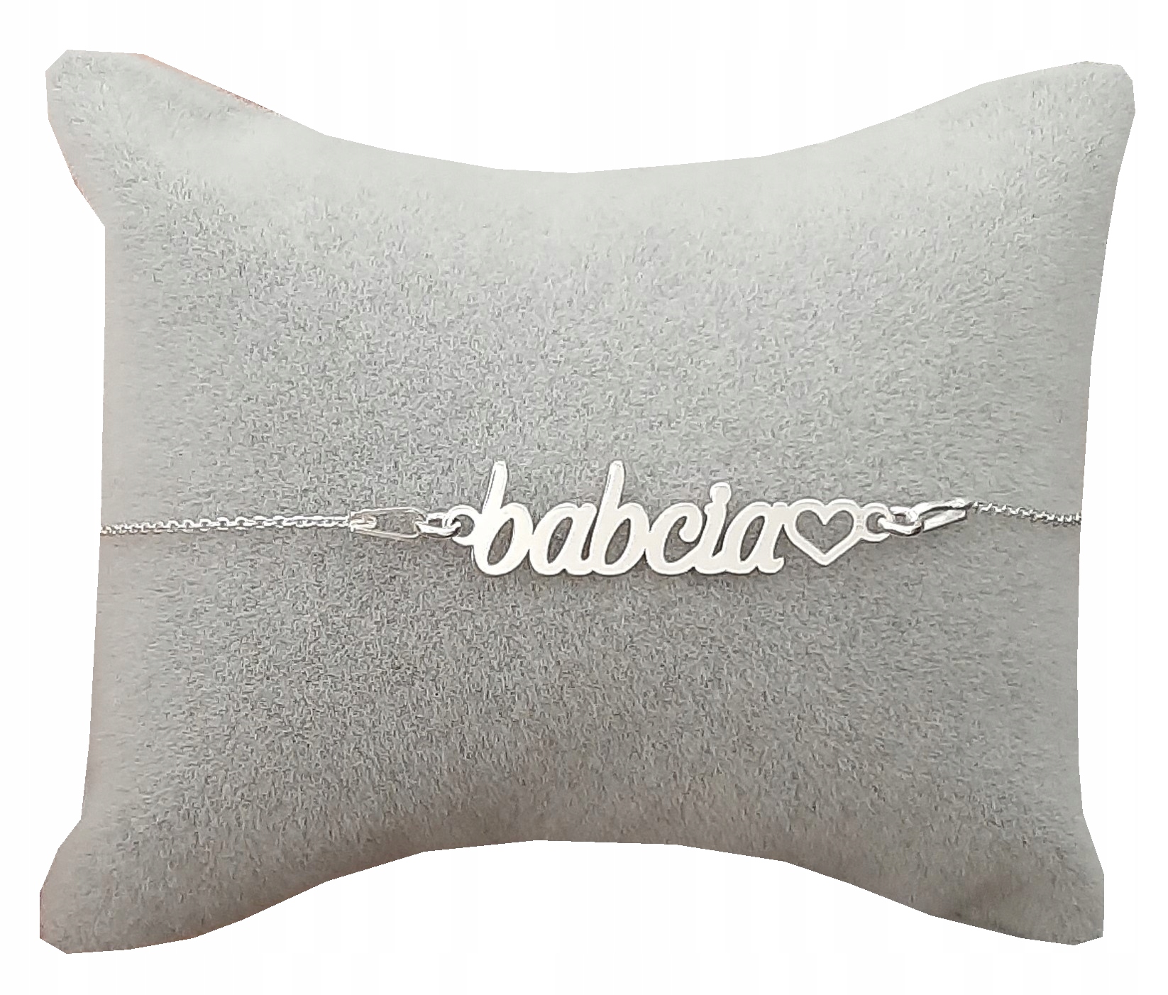 Stříbrný náramek pro babičku stříbro 925 Babička