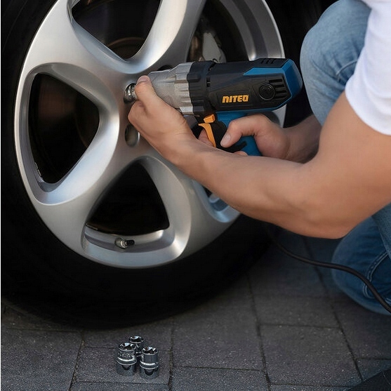 Klucz udarowy Niteo Tools 450 W 330 Nm + nasadki Marka Niteo Tools