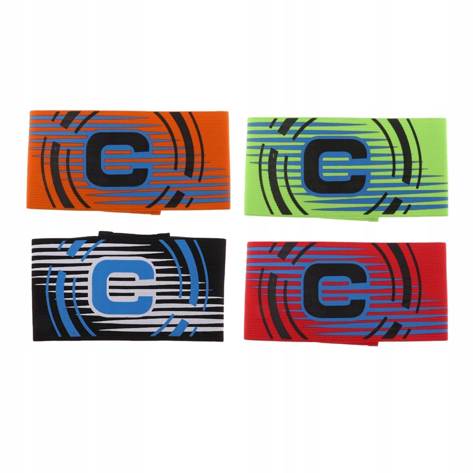 4x Armbands Football Soccer Sports Adjustable