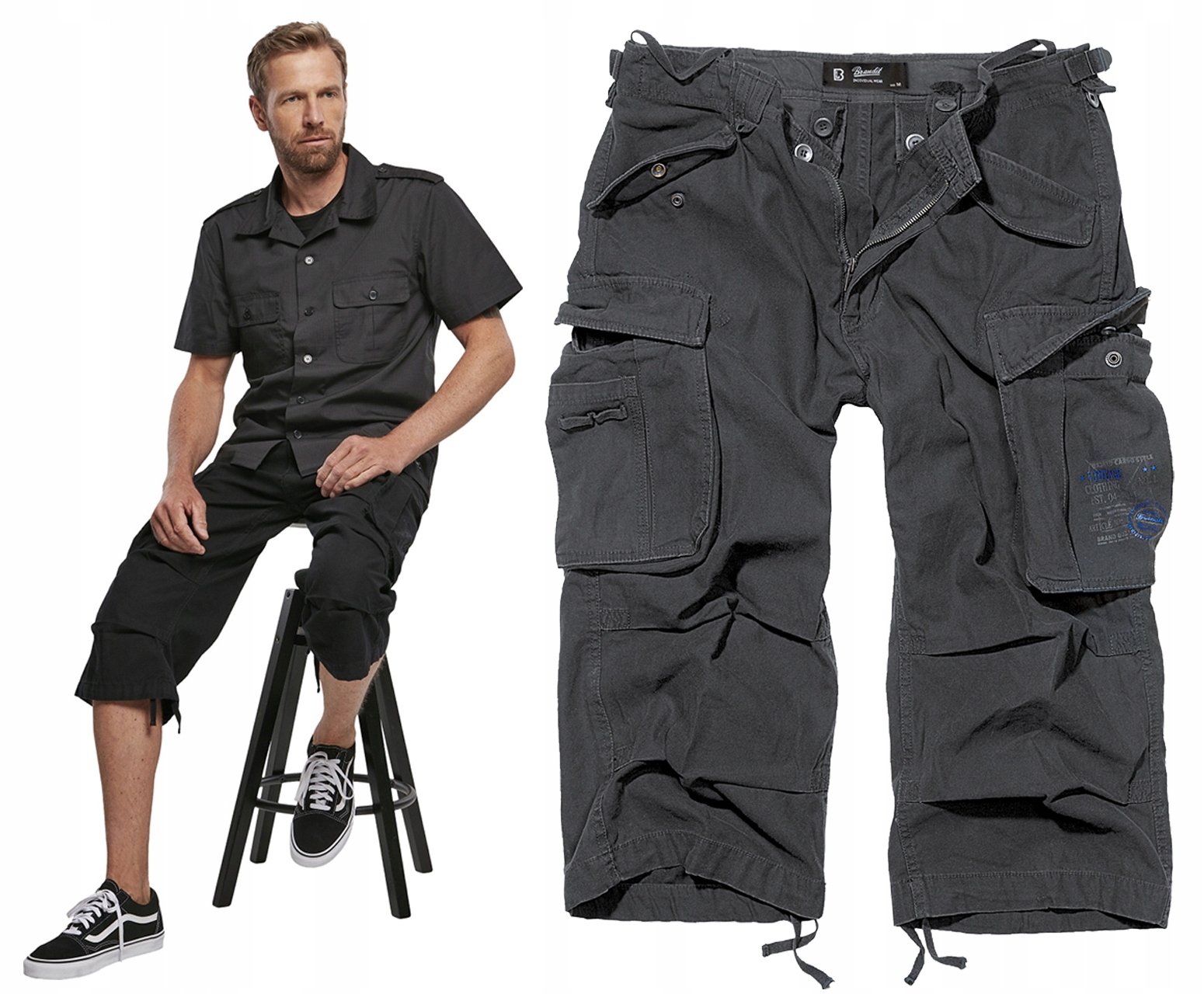 Kraťasy Brandit Černé S