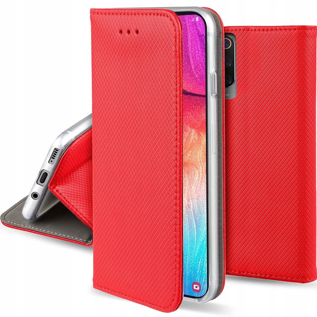 

Etui Zamykane Z Klapką Do Huawei P40 Lite + Szkło