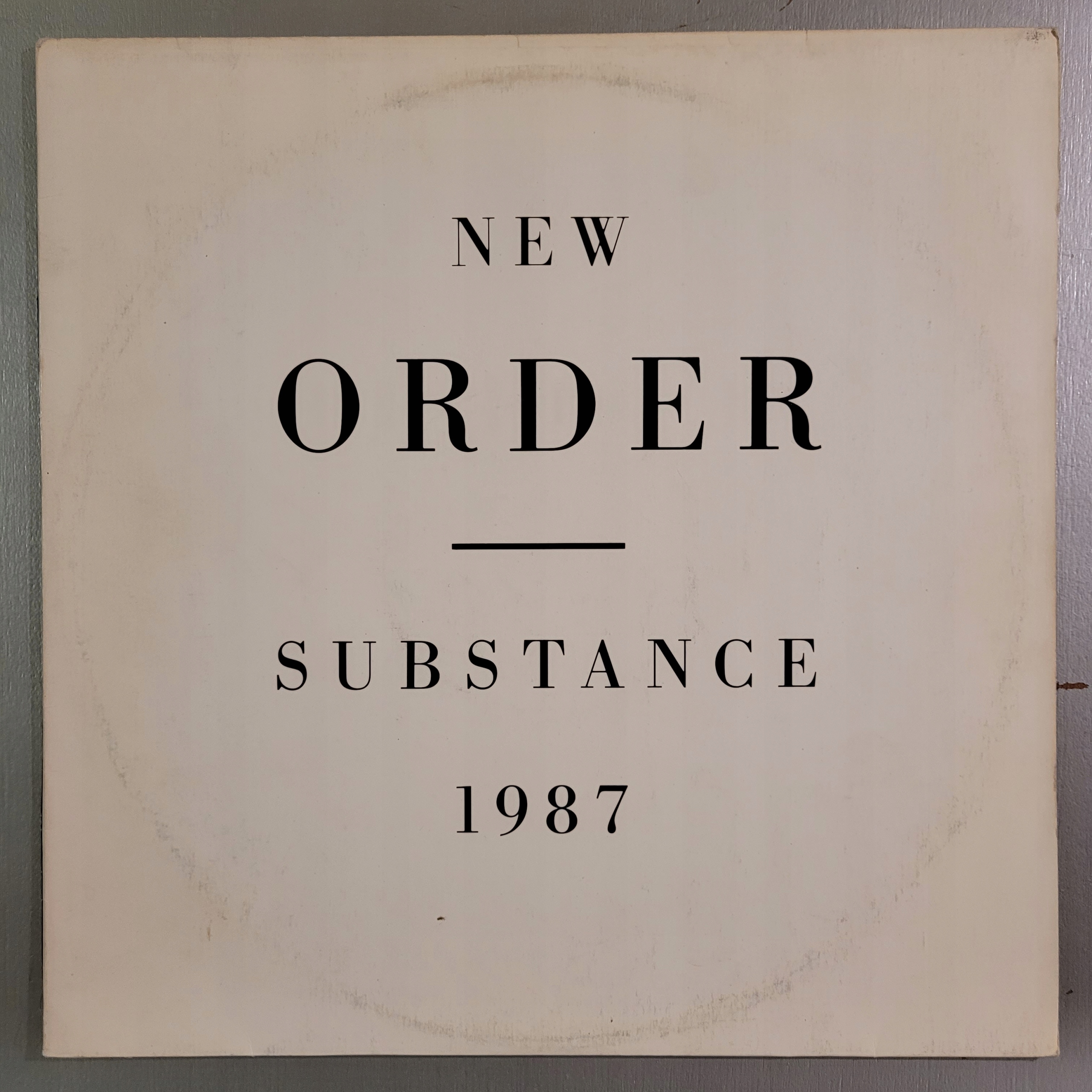 New Order - Substance LP レコード UKオリジナル New Order - Substance LP レコード UKオリジナル Substance