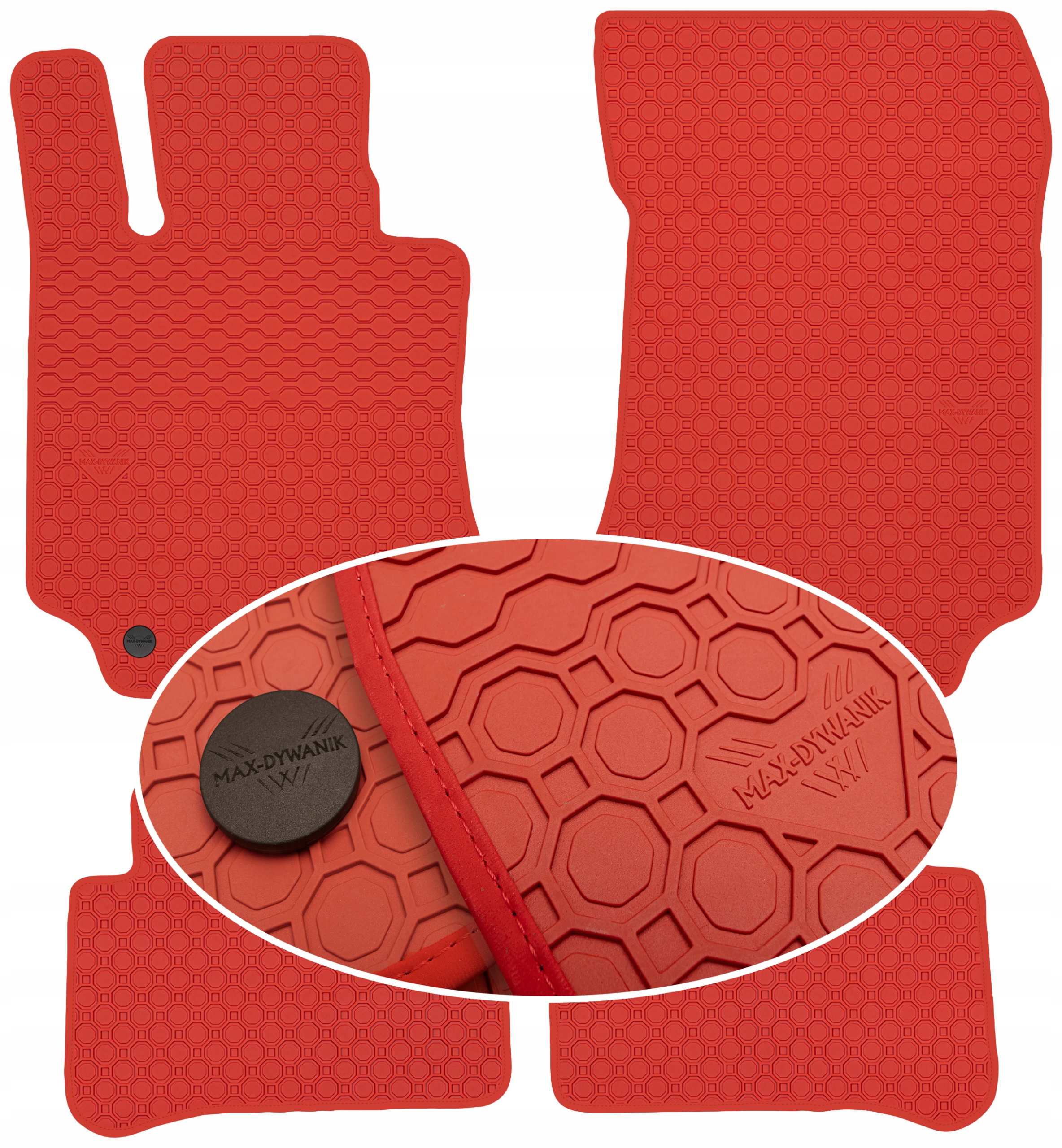 Mercedes Cls W218 2010-2018 Koberce Červené