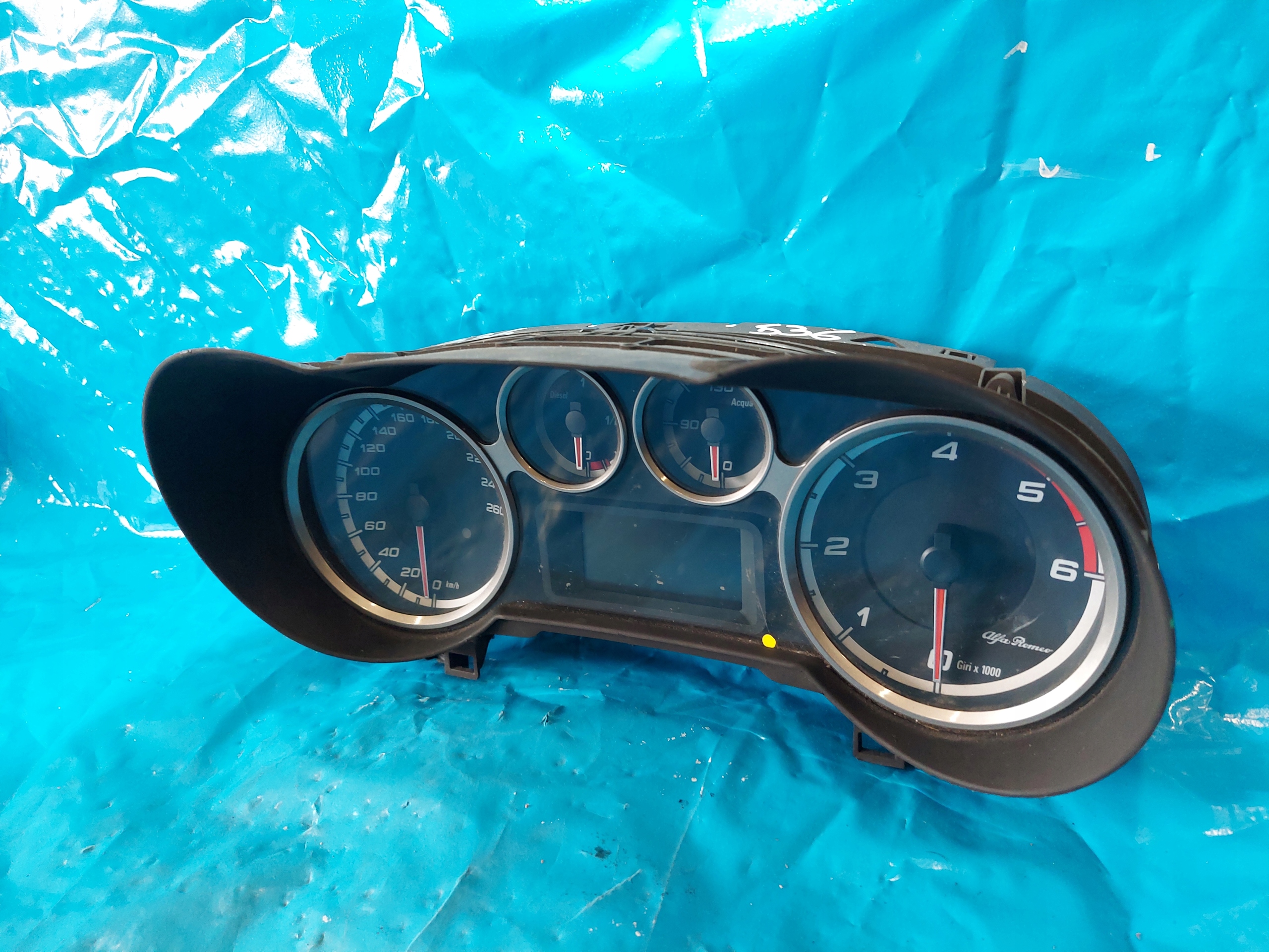 dials clock ALFA MITO 2012 R 1.3 JTD 50516439