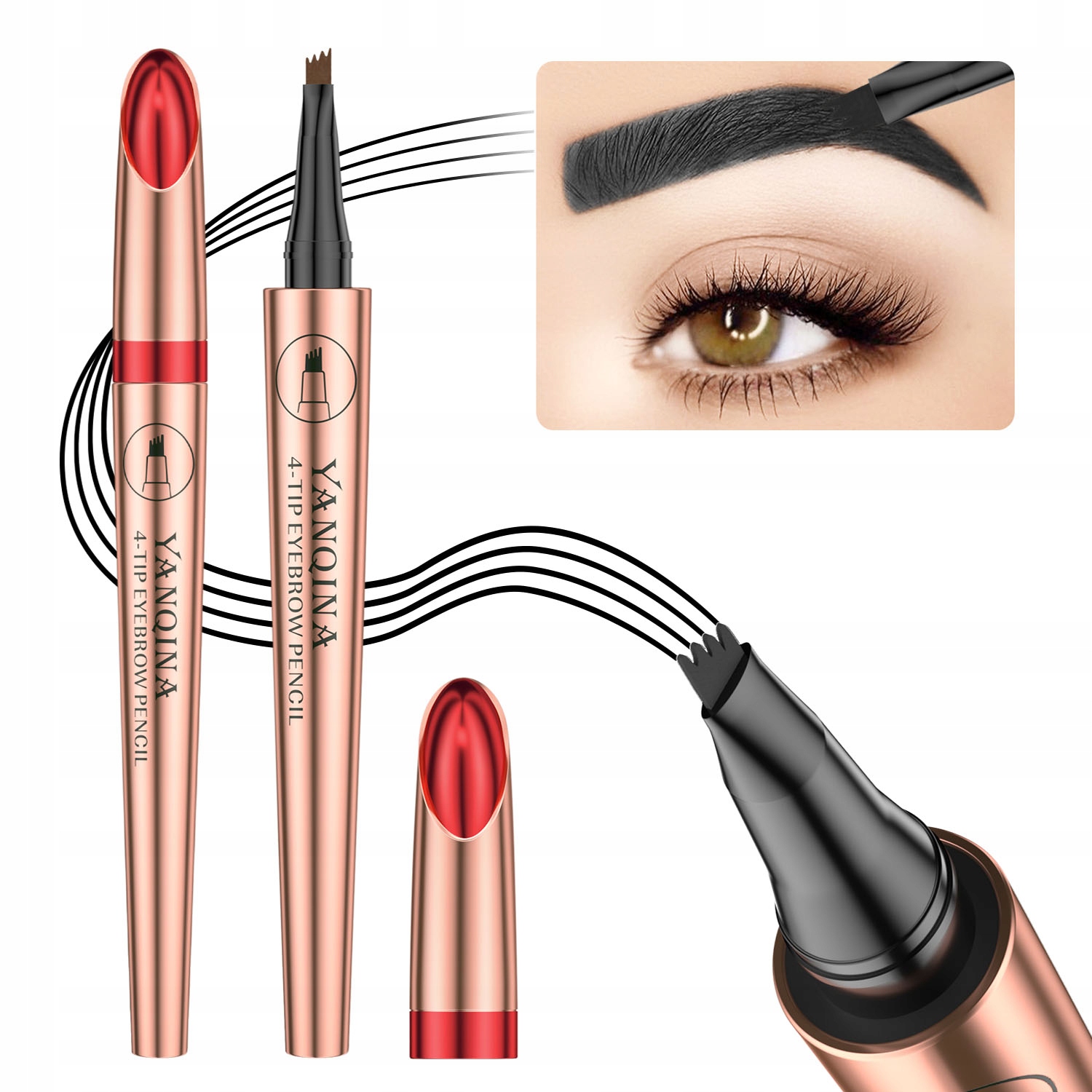 

Marker Do Brwi Kerdka Microblading Pisak 4w1