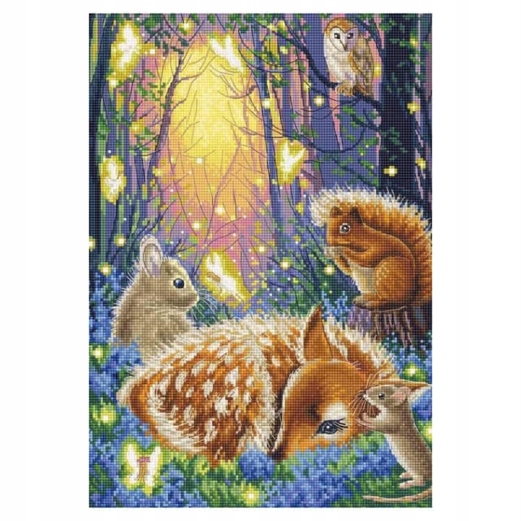 Křížková výšivka Vyšívací sada Letistich Les snů