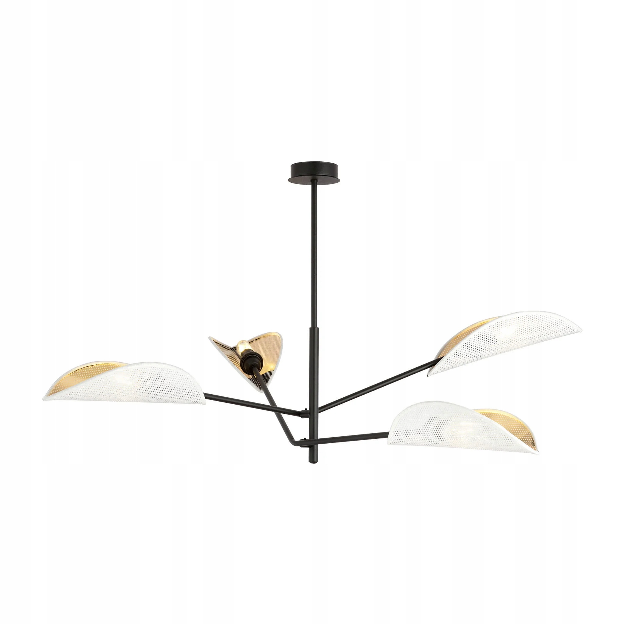 Stropná lampa Emibig 4xE14 40W Vene 4 White/gold