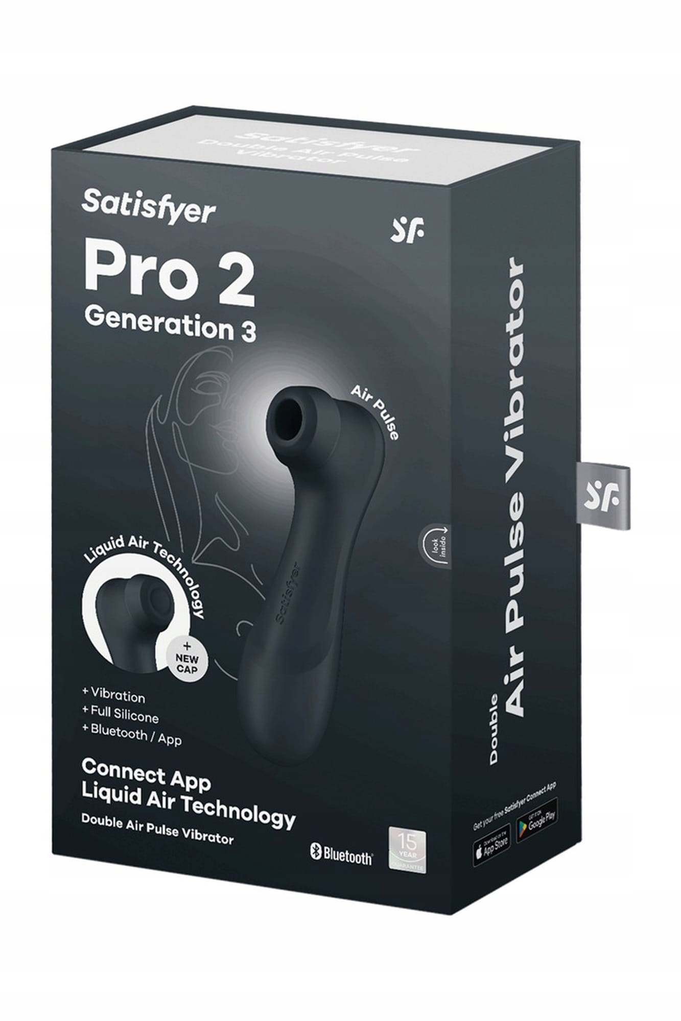 Satisfyer Pro 2 Generation 3 + APP czarny Marka Satisfyer