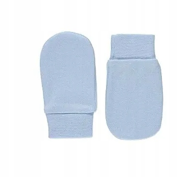 GEORGE 2 pak Rękawiczki niemowlęce niedrapki 56-68