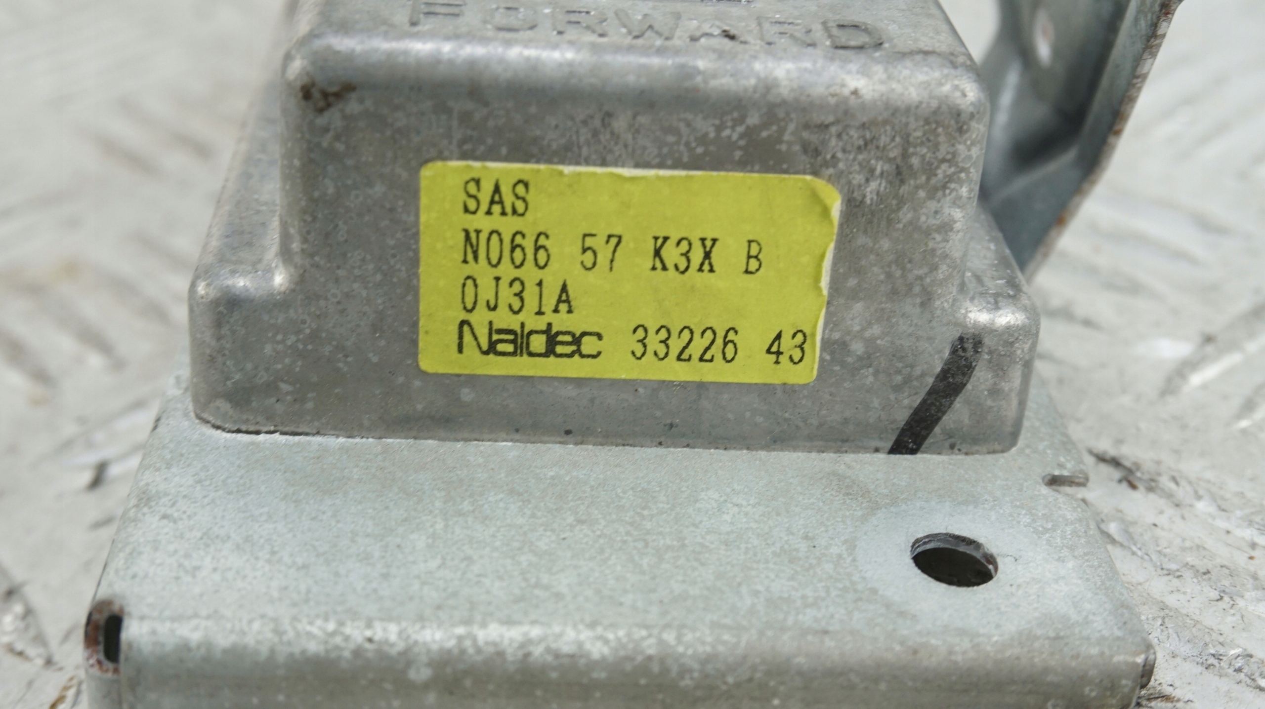 MAZDA MX5 MODUŁ PODUSZEK AIRBAG N06657K3XB Producent części Mazda OE