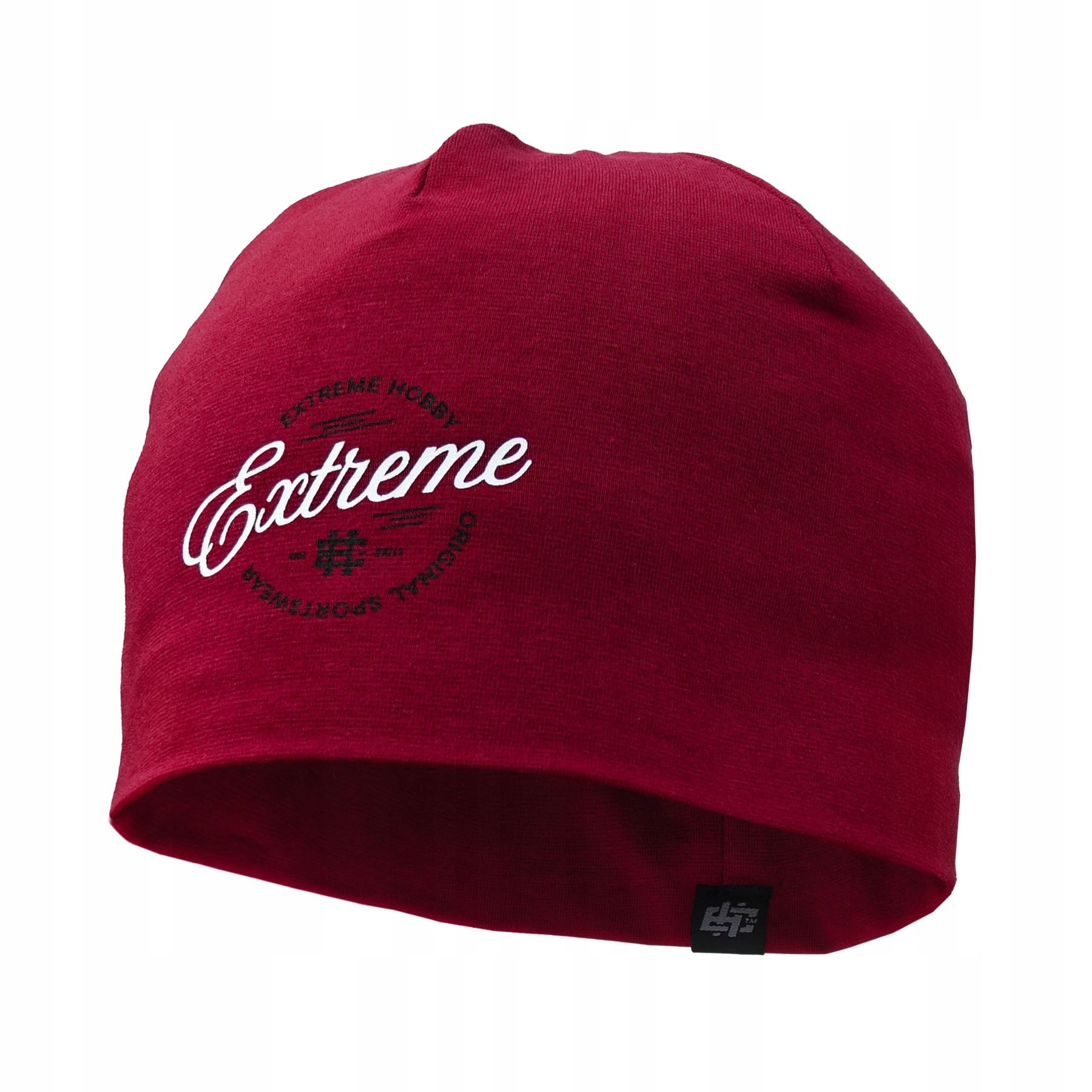 Czapka biegowa męska Extreme Hobby beanie zimowa S-m Bordowy