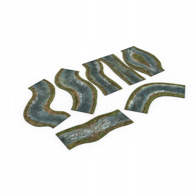 ZESTAW MODUŁOWYCH RZEK 2D - WIOSENNE