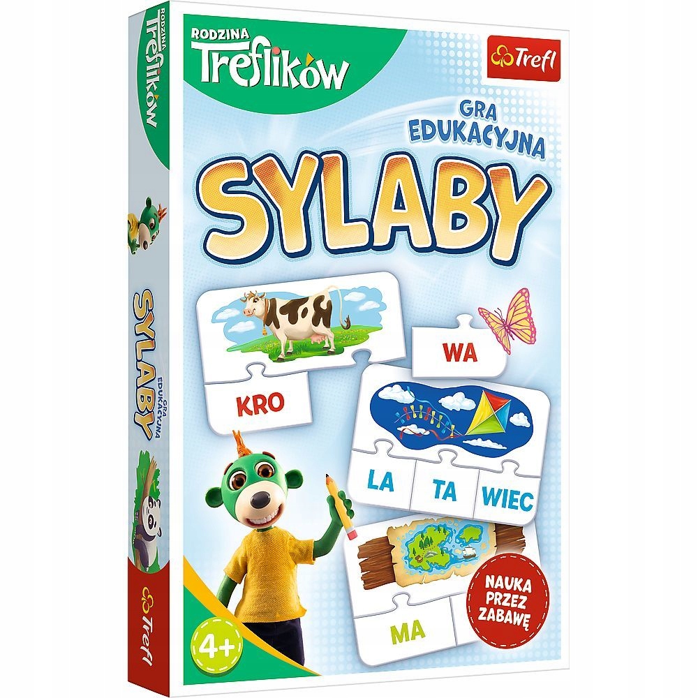 

Sylaby Trefliki Gra edukacyjna Trefl 02258